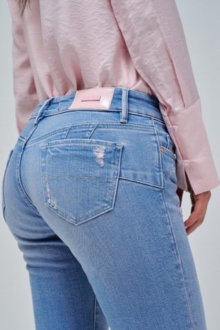 Jeans 7/8 - Azzurro
