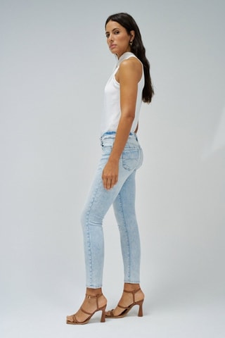 Jeans 7/8 - Azzurro