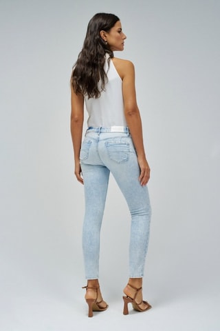 Jeans 7/8 - Azzurro