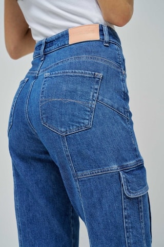 Jeans cargo - Blu