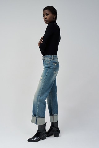 Jeans straight - Blu