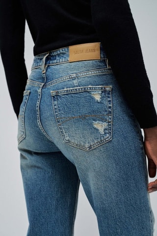 Jeans straight - Blu