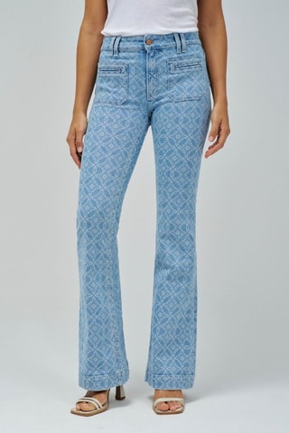 Jeans flare - Azzurro