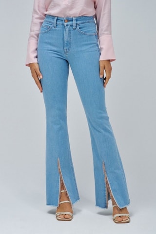 Jeans flare - Azzurro
