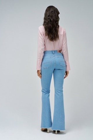 Jeans flare - Azzurro