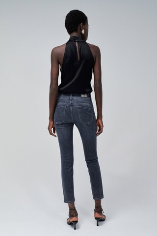 Jeans 7/8 - Grigio chiaro