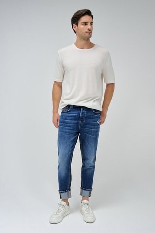 Jeans carrot - Blu