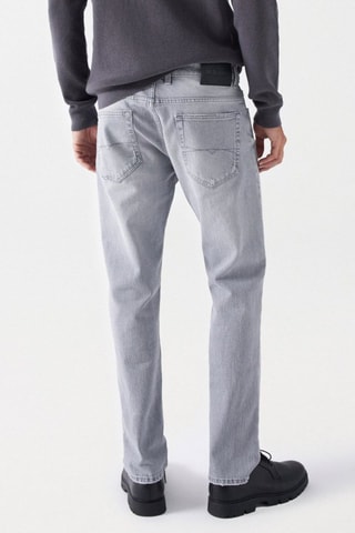 Jeans regular - Grigio
