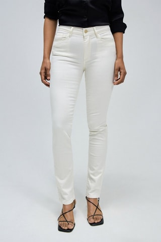 Jeans slim  - Bianco