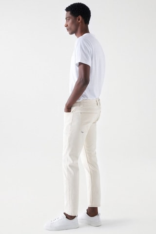 Jeans slim - Beige