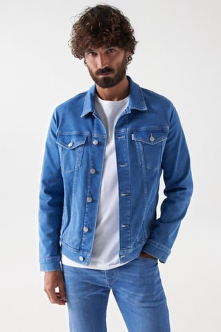 Giacca in jeans - Blu