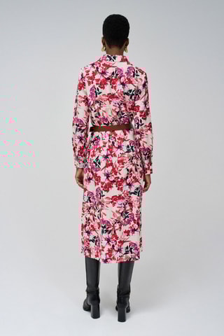 Abito a camicia regular - Rosa