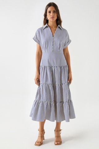 Abito a camicia - Beige