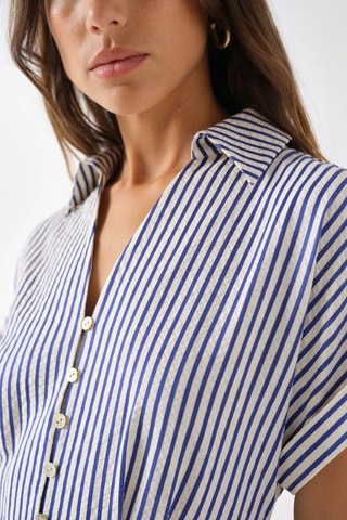 Abito a camicia - Beige