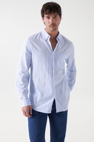 Camicia - Blu e bianco