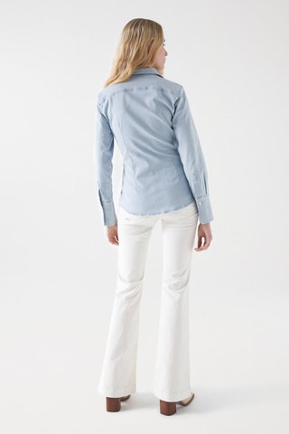 Camicia slim - Blu chiaro