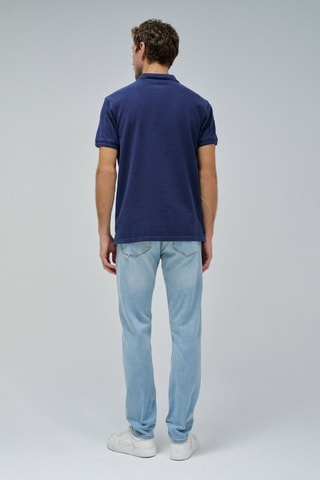 Polo regular - Blu scuro