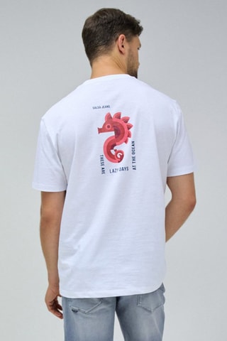 T-shirt regular - Bianco