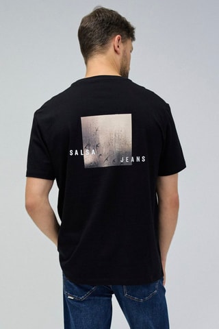 T-shirt regular - Nero