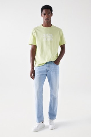 T-shirt regular - verde chiaro
