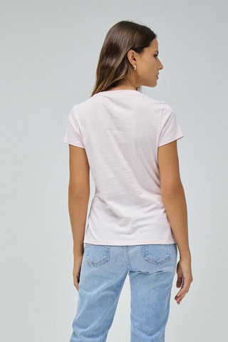 T-shirt slim - Rosa chiaro