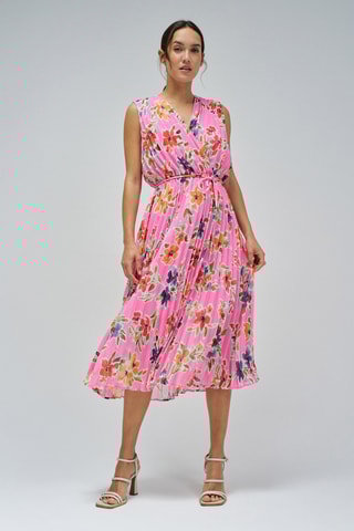 Abito plissé - Rosa