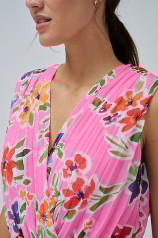 Abito plissé - Rosa