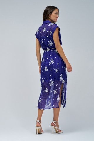 Abito a camicia - Blu scuro