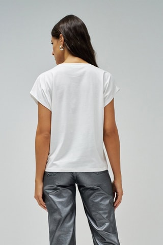 T-shirt regular - Bianco