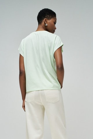 T-shirt regular - Verde chiaro