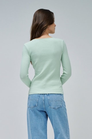 Top slim - Verde chiaro