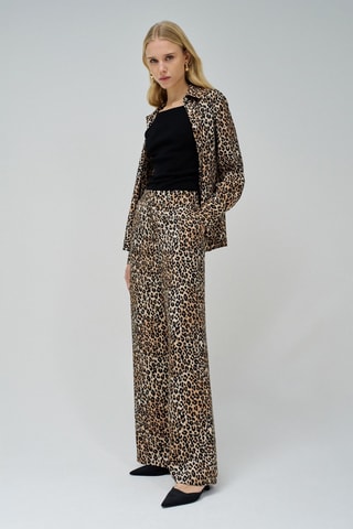 Pantaloni regular - Bianco