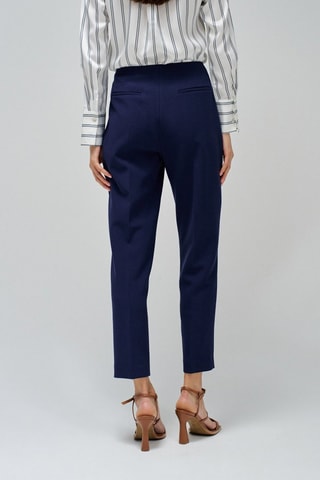Pantaloni regular - Blu scuro