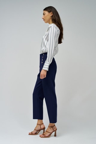 Pantaloni regular - Blu scuro