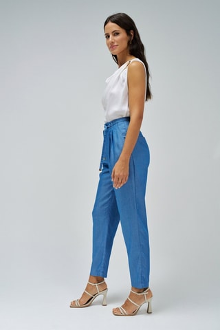 Pantaloni slim - Blu