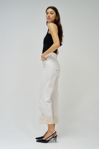 Jeans - Beige chiaro