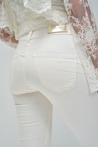 Pantaloni bootcut - Bianco