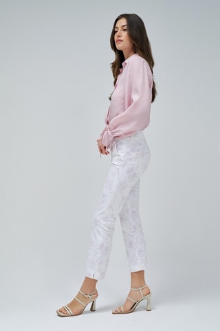 Pantaloni chino 7/8 - Beige chiaro