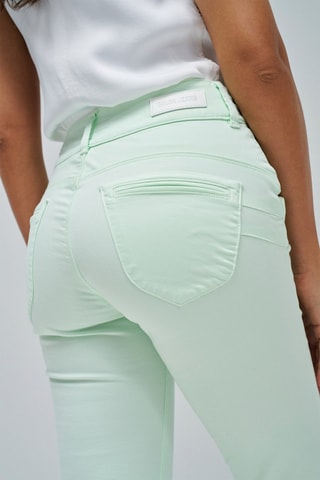 Pantaloni chino 7/8 - Verde chiaro