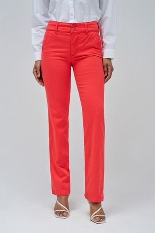 Pantaloni chino - Rosso