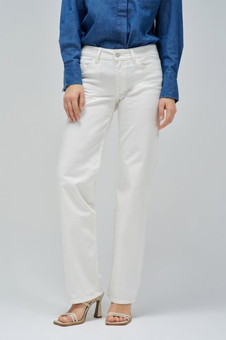 Jeans straight - Bianco