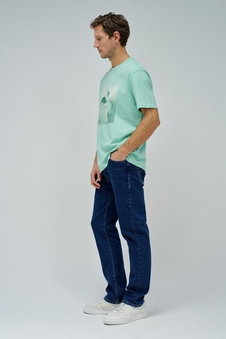 T-shirt regular - Verde chiaro