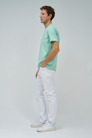 T-shirt slim - Verde chiaro