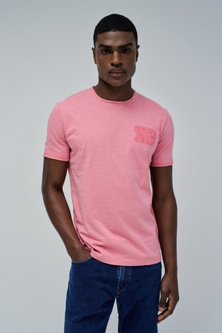 T-shirt slim - Rosa