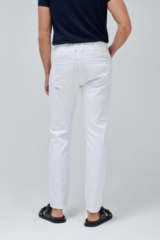 Pantaloni slim - Bianco