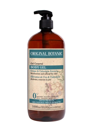 Gel doccia vegan Original Botanic - Tutti i tipi di pelle - 1 l