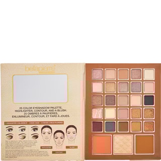 Palette 25 ombretti - Nude - Occhi e viso - 42,5 g