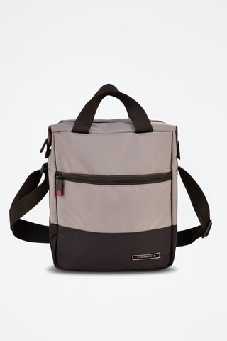 Sac à lunch isotherme Urban Soft - Beige et noir