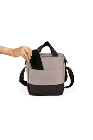 Sac à lunch isotherme Urban Soft - Beige et noir
