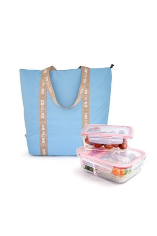 Cabas On the go  - Ciel